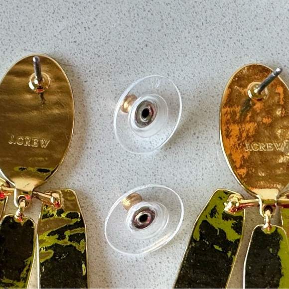 J. Crew Gold Statement Earrings - Picture 3 of 4